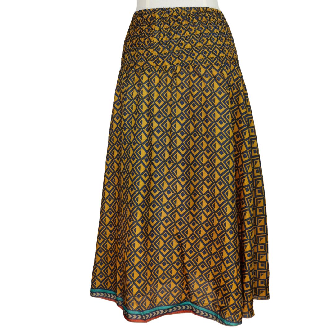 UMM10 - SHIRRED SKIRT