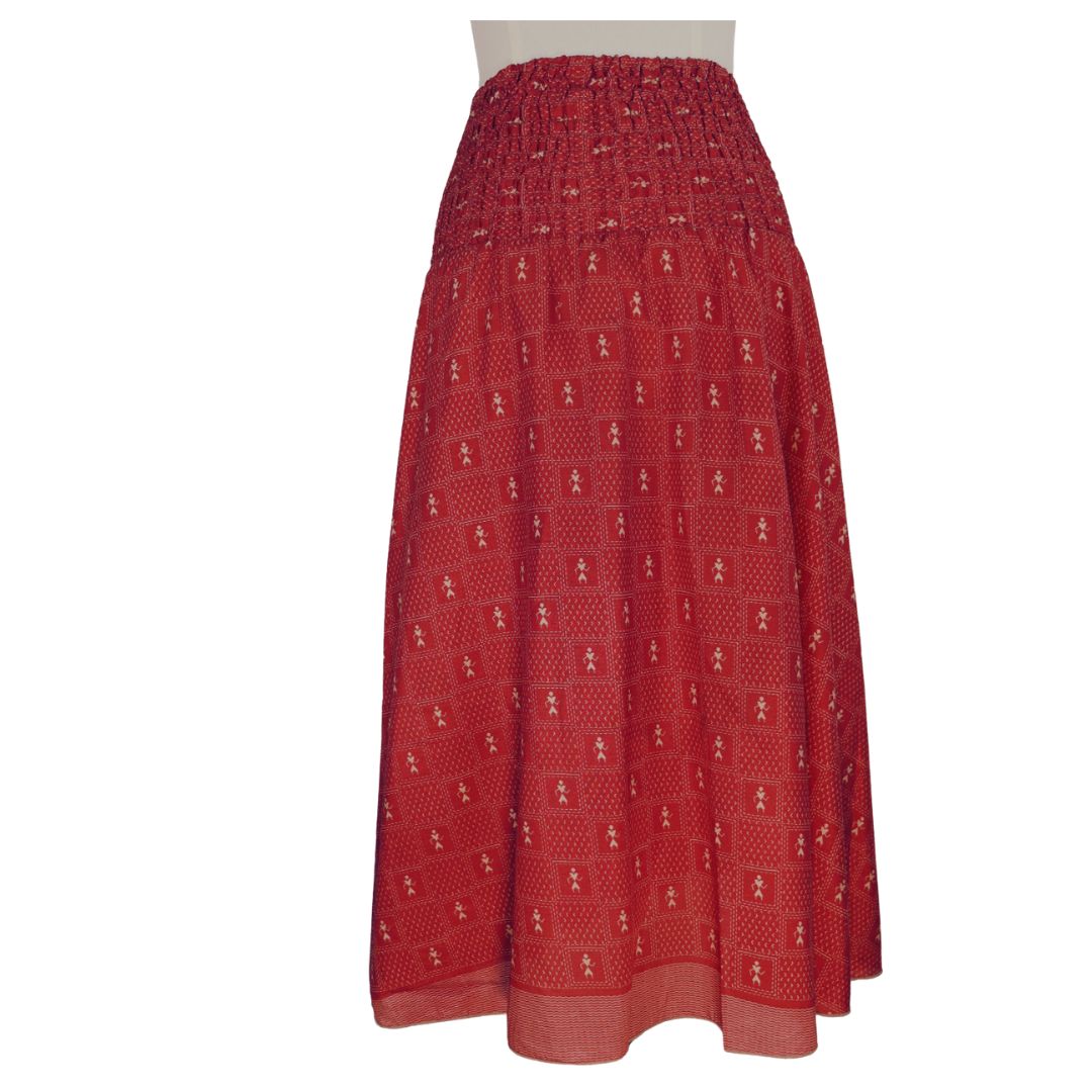 UMS11 - SHIRRED SKIRT