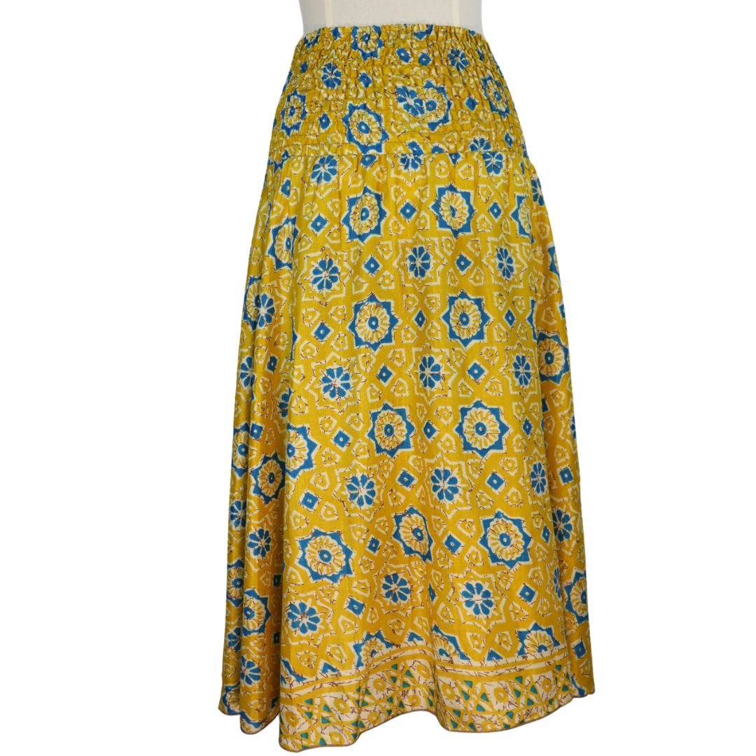 UMS12 - SHIRRED SKIRT