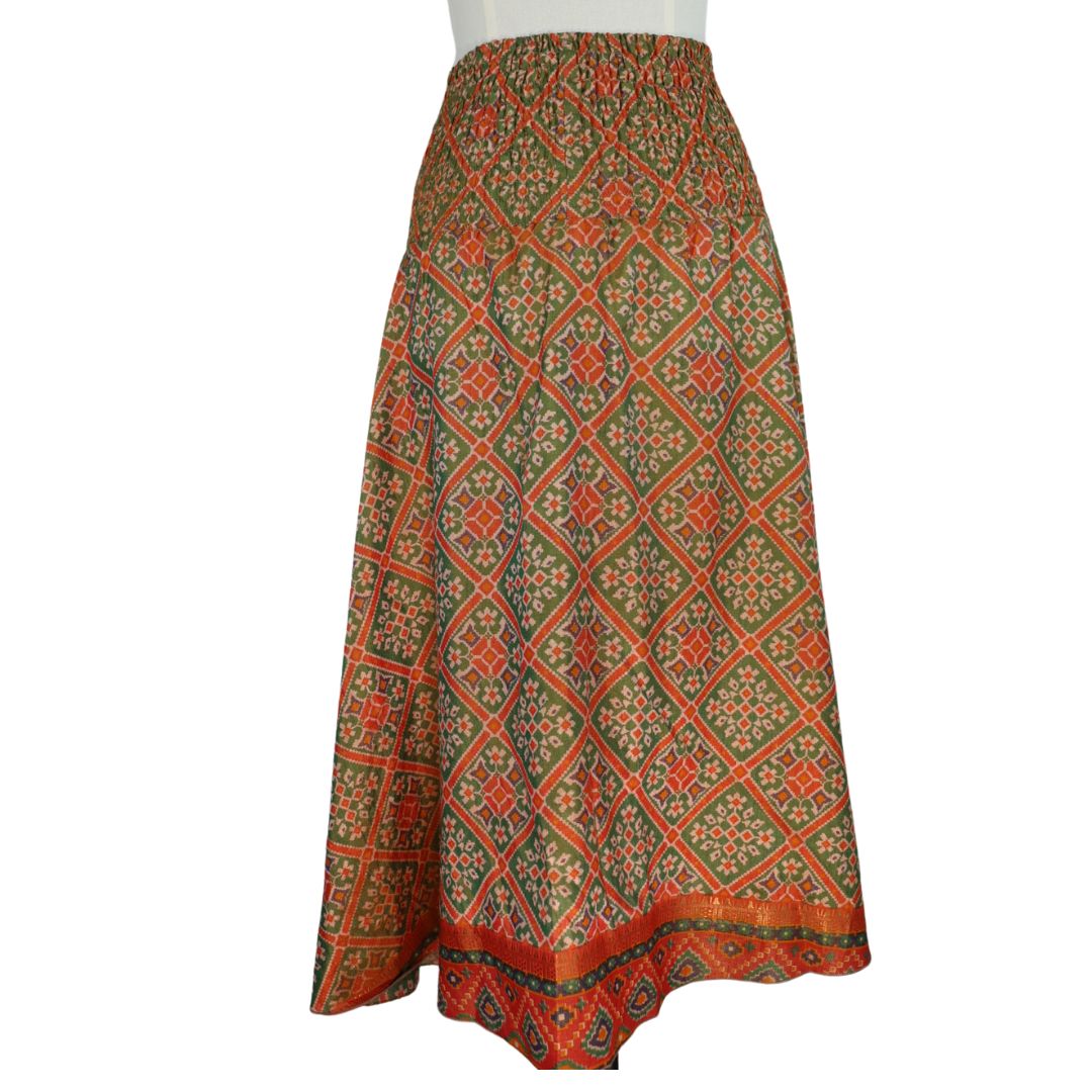 UMS18 - SHIRRED SKIRT