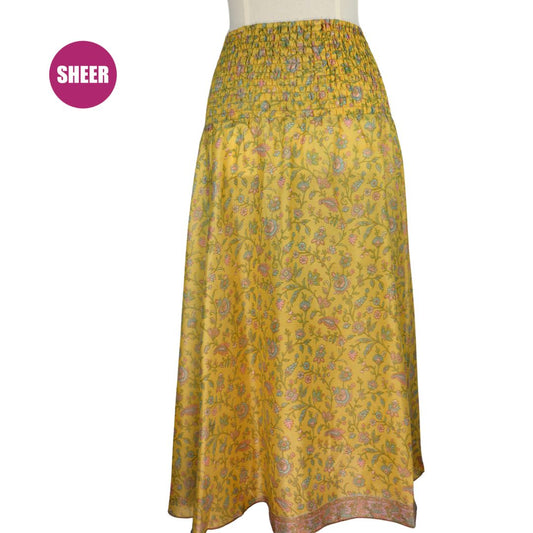 UMS02 - SHIRRED SKIRT