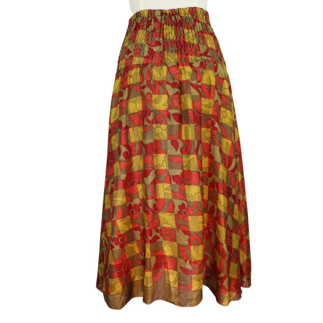 UMS20 - SHIRRED SKIRT