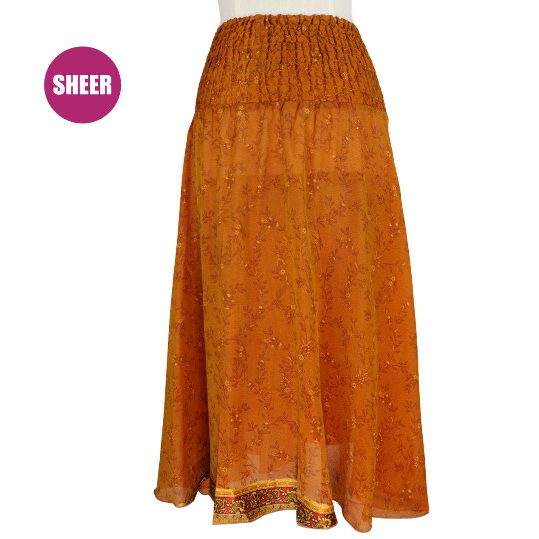 UMS04 - SHIRRED SKIRT