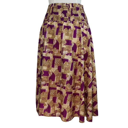 UXX01 - SHIRRED SKIRT