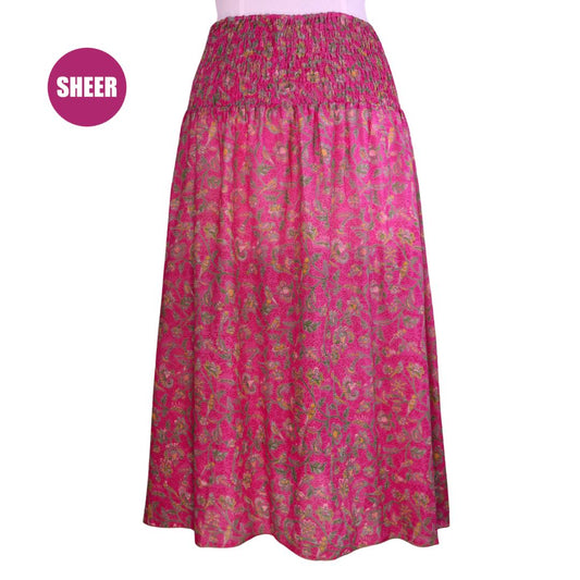 UXX20 - SHIRRED SKIRT