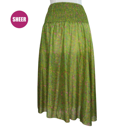 UXX21 - SHIRRED SKIRT