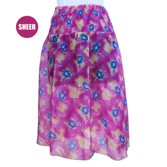 UMXX20 - SHIRRED SKIRT