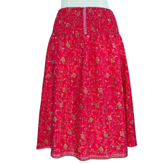 UMXX25 - SHIRRED SKIRT