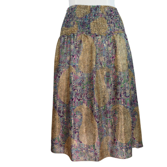 UMXX14 - SHIRRED SKIRT