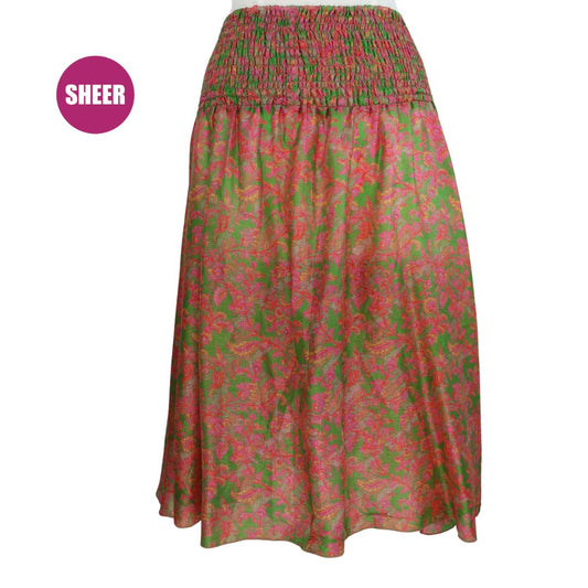 UMXX16 - SHIRRED SKIRT