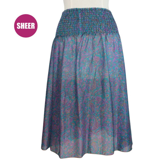 UMXX17 - SHIRRED SKIRT