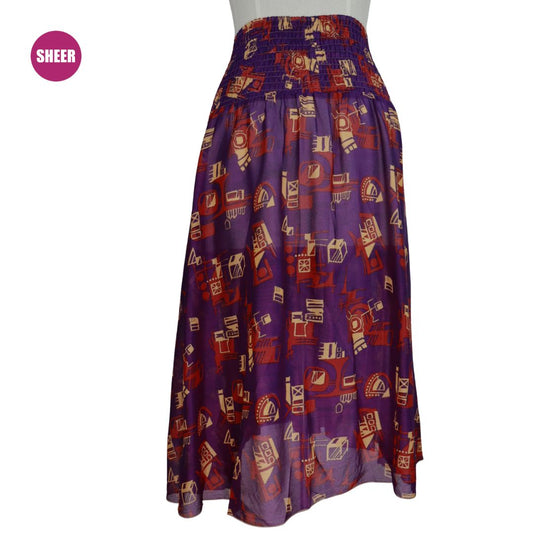 UL61 - SHIRRED SKIRT