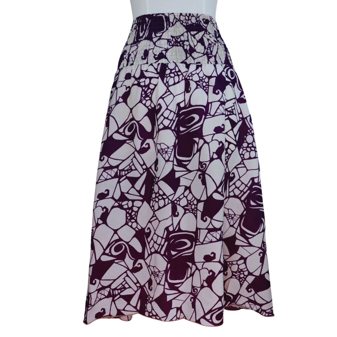 UL45 - SHIRRED SKIRT