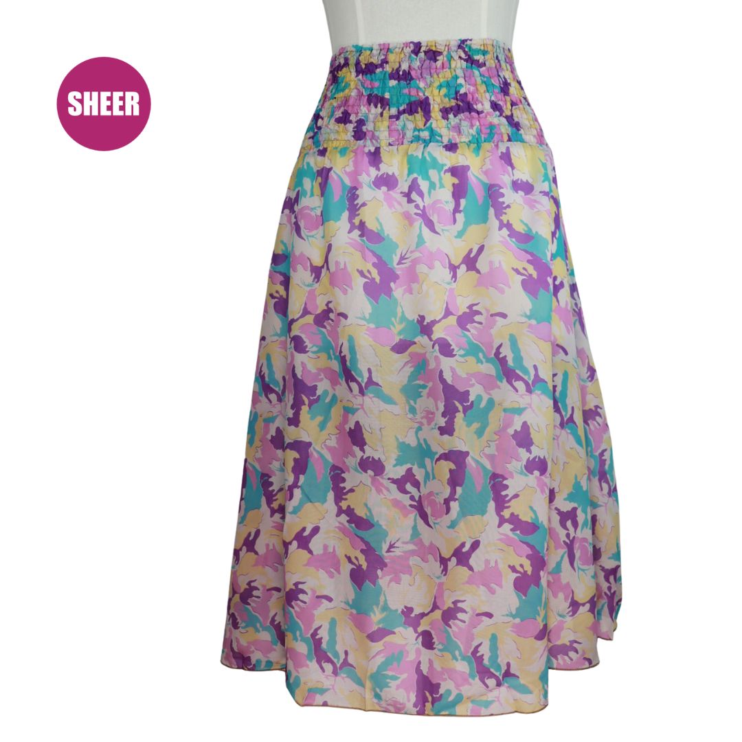 UL49 - SHIRRED SKIRT