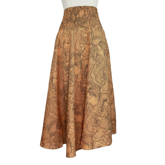 US35 - SHIRRED SKIRT