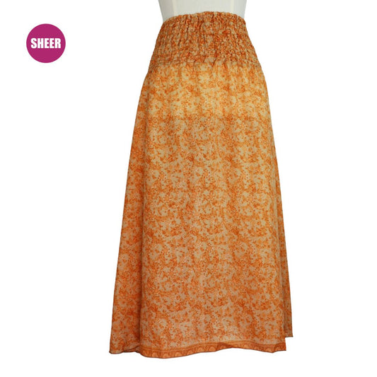 US32 - SHIRRED SKIRT