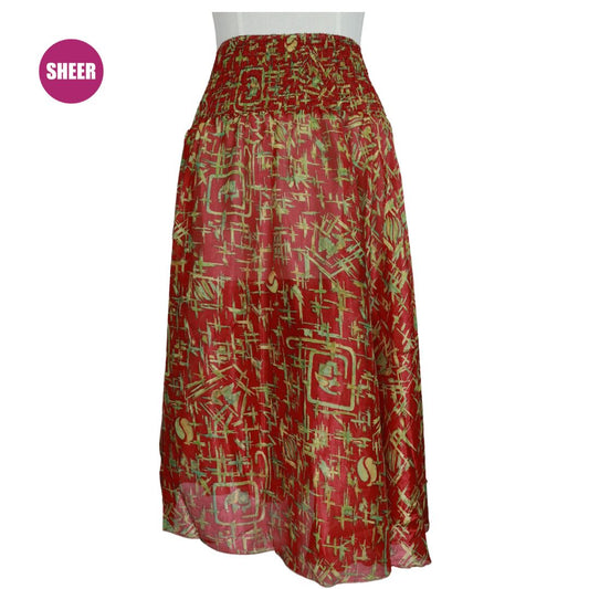 UX44 - SHIRRED SKIRT