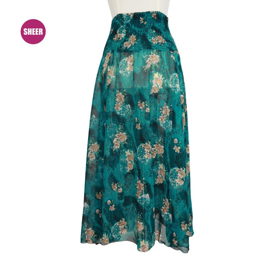 US62 - SHIRRED SKIRT