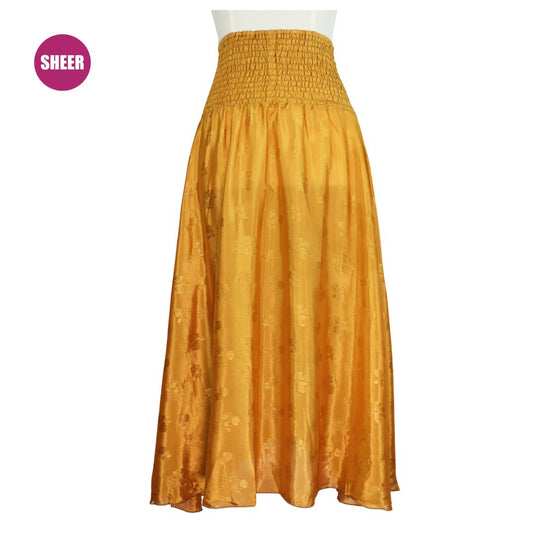 US65 - SHIRRED SKIRT