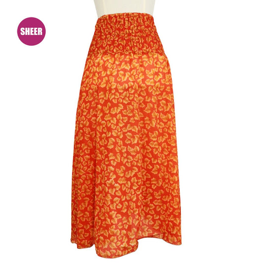 US48 - SHIRRED SKIRT