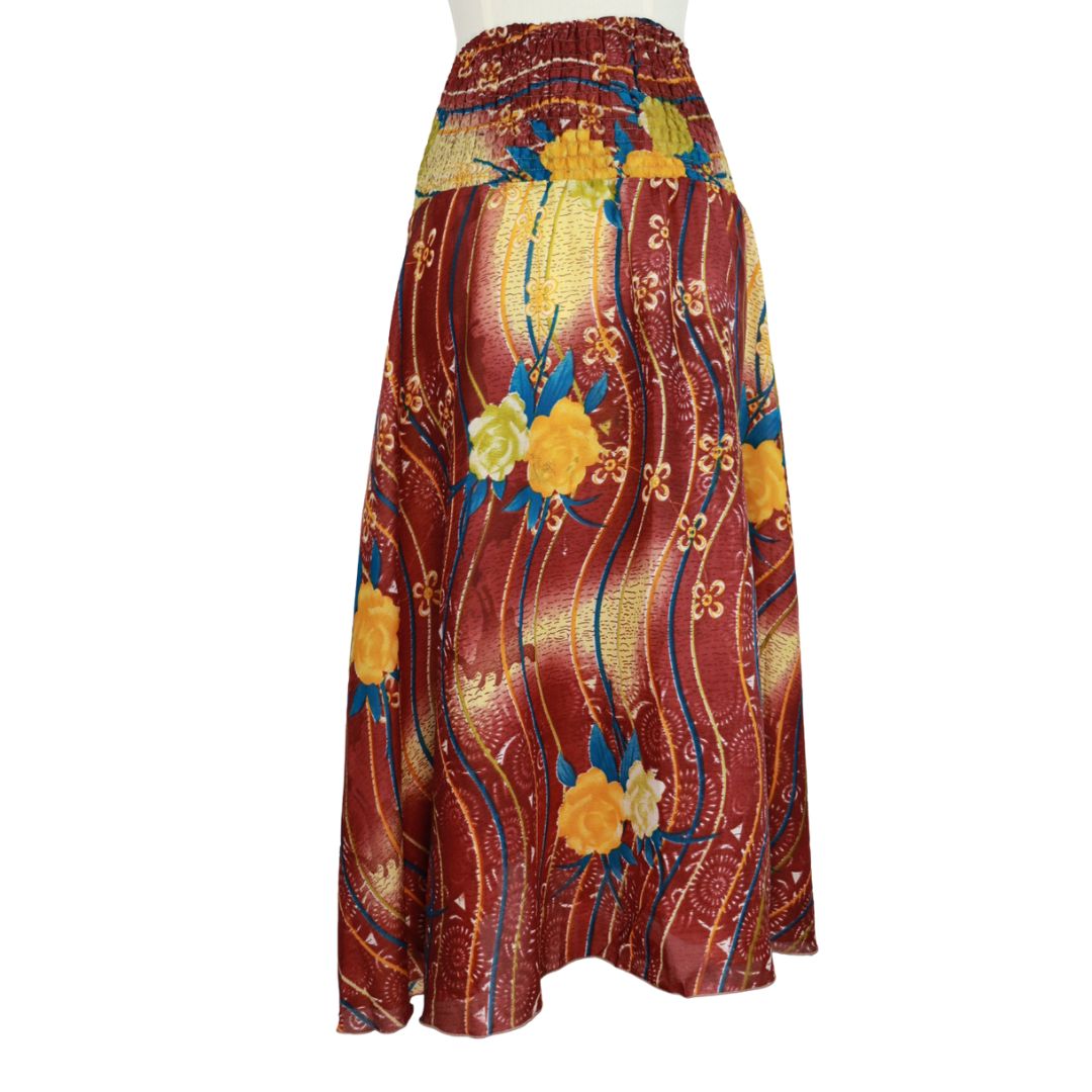 US51 - SHIRRED SKIRT