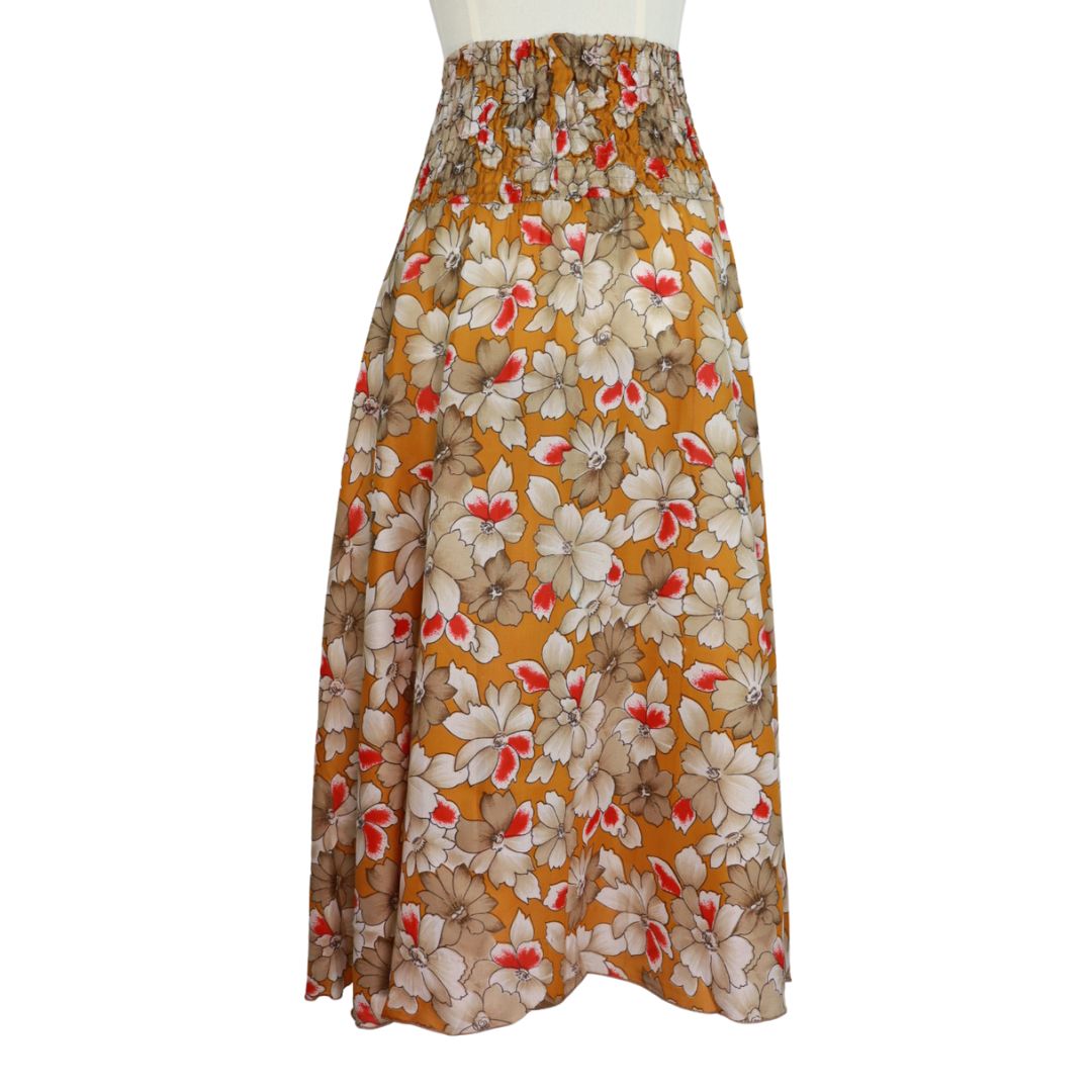 US53 - SHIRRED SKIRT