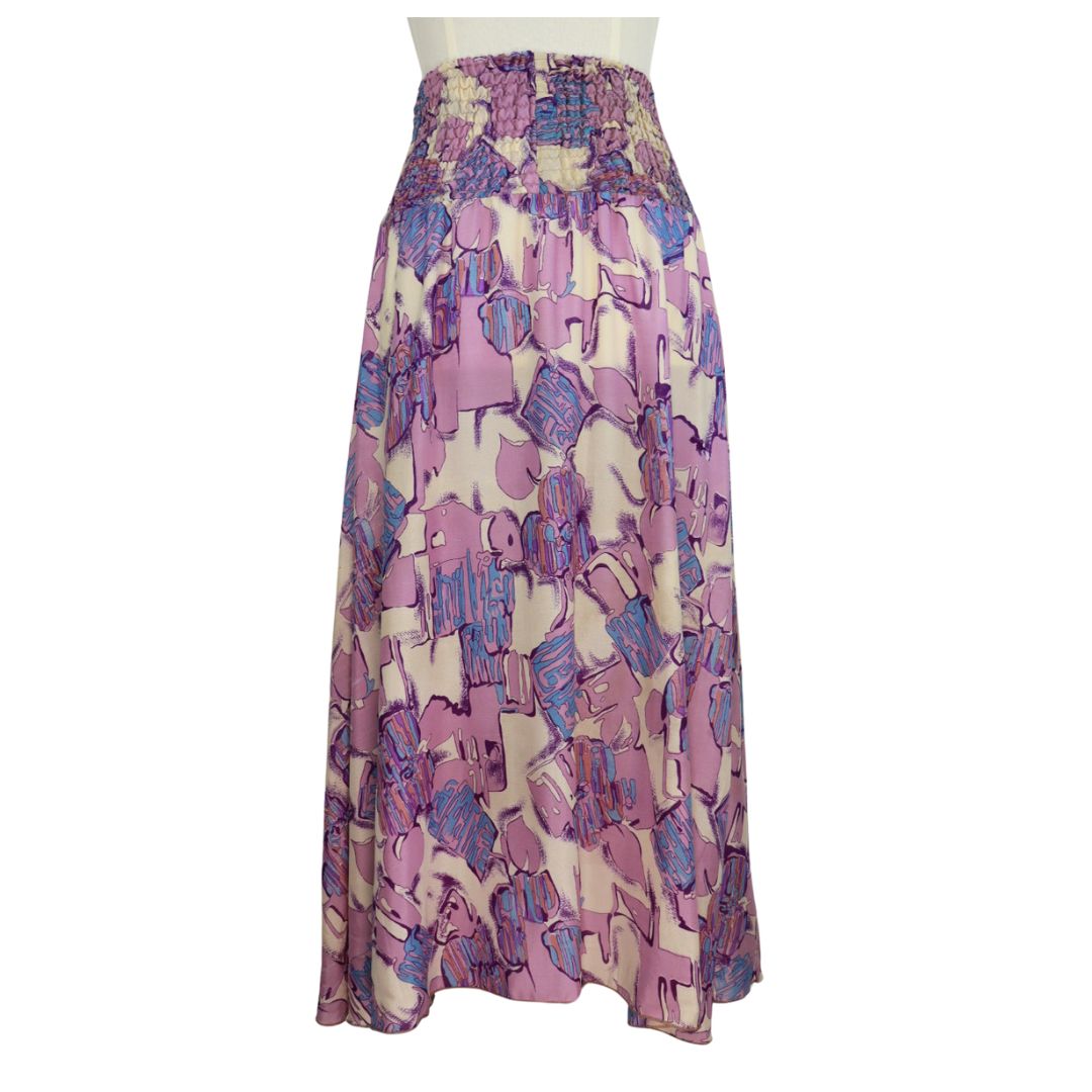 US58 - SHIRRED SKIRT