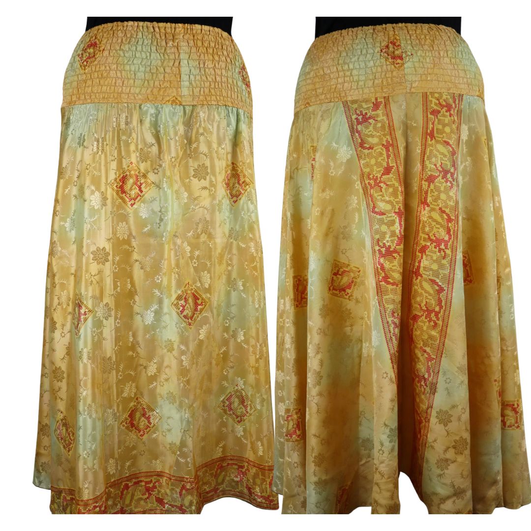 UL14 - SHIRRED SKIRT