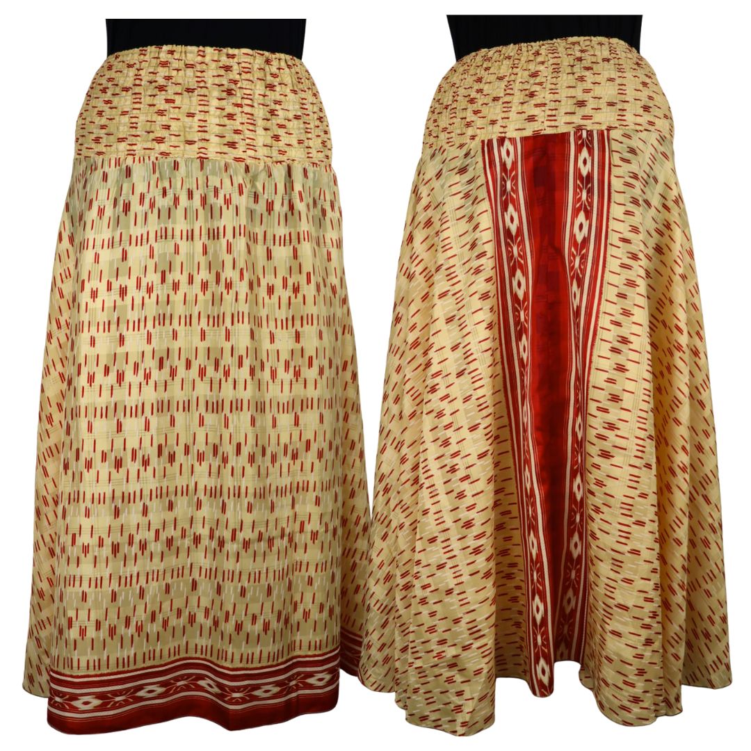 UL30 - SHIRRED SKIRT