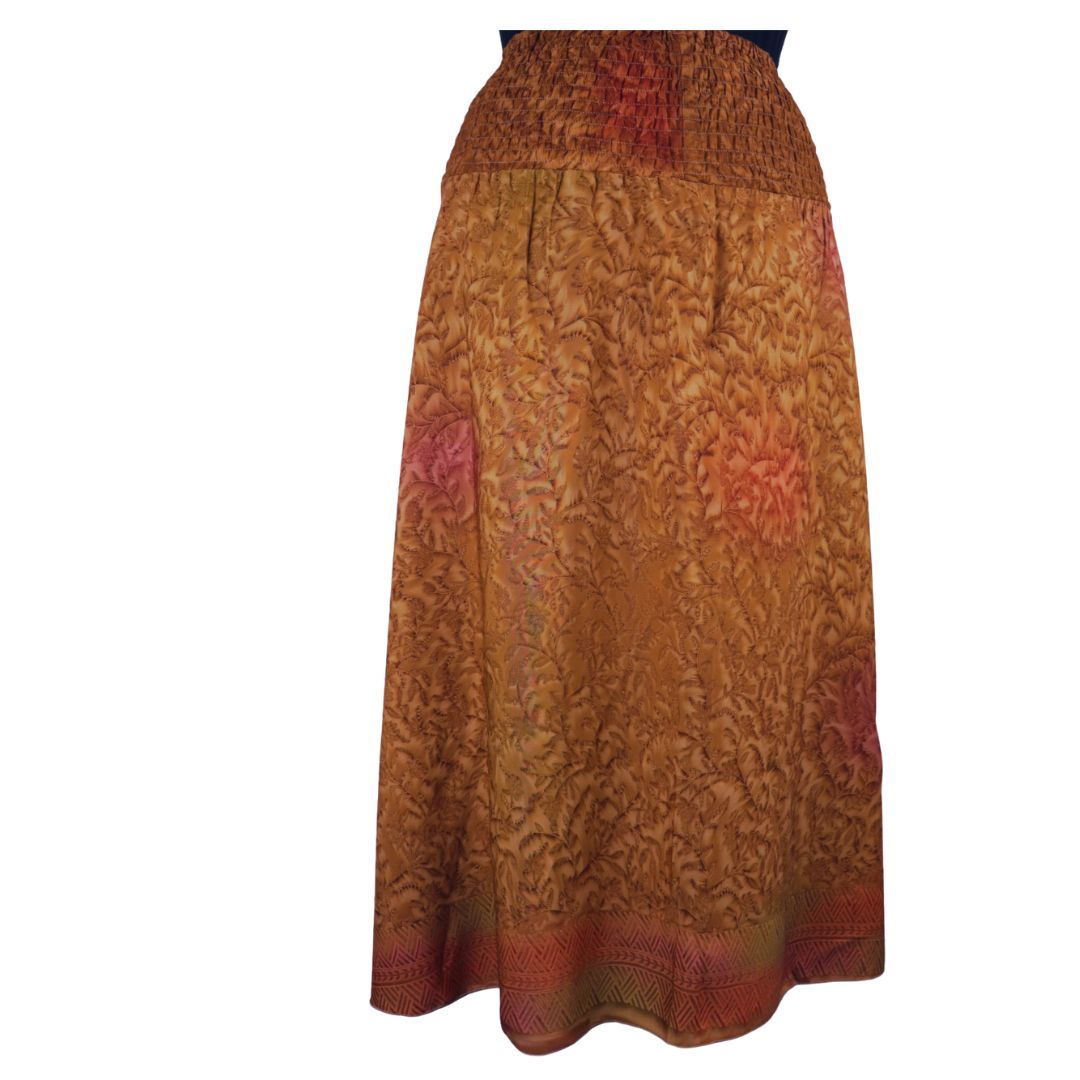 UL09 - SHIRRED SKIRT