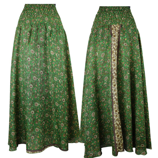 US01 - SHIRRED SKIRT