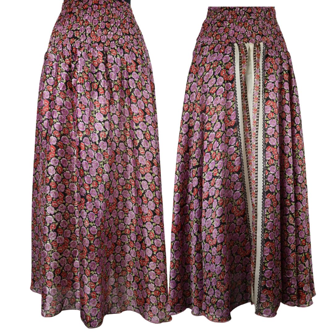 US02 - SHIRRED SKIRT