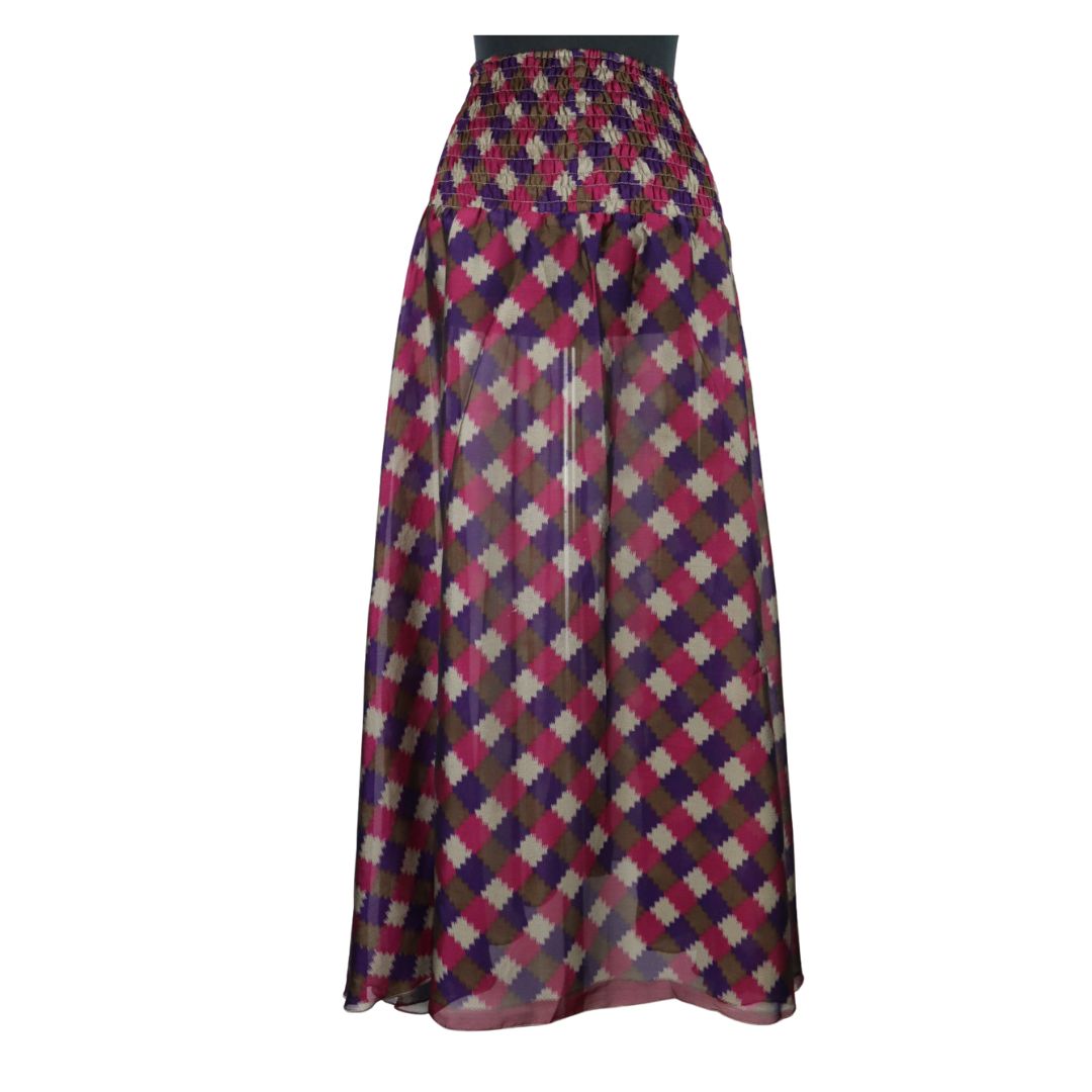 US22 - SHIRRED SKIRT