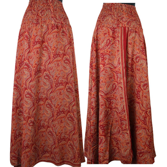 US04 - SHIRRED SKIRT