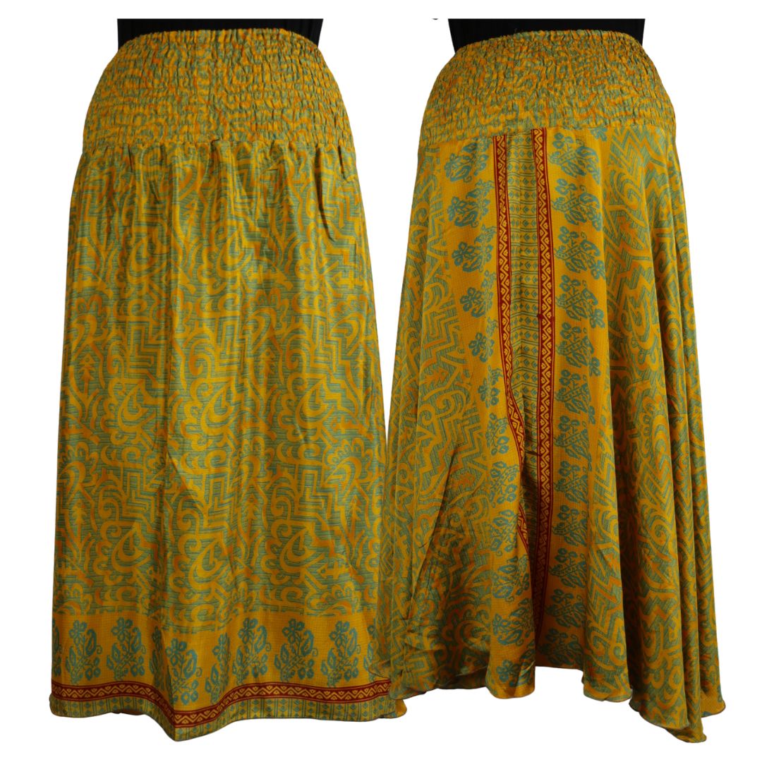 UX20 - SHIRRED SKIRT