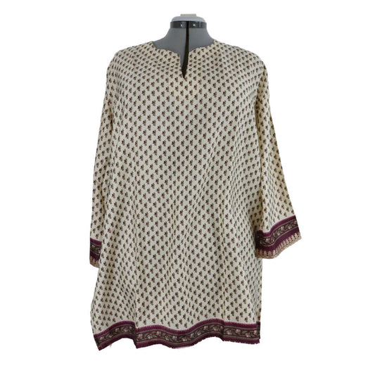 TVLXL114 - TUNIC 18-20 V NECK (US 14-18)