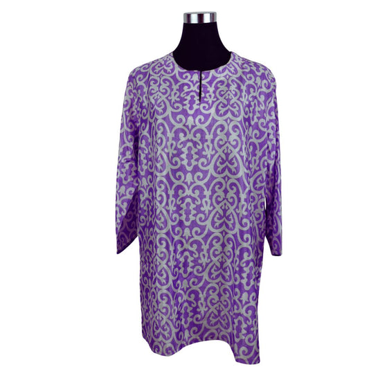 TVML87 - TUNIC 14-16 V NECK (US 10-12)