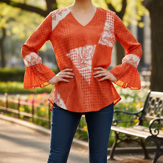 KBM02 - Prince Cuff Blouse