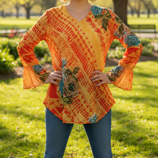 KBS07 - Prince Cuff Blouse