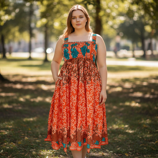 DX72 - THREE IN ONE SUMMER DRESS