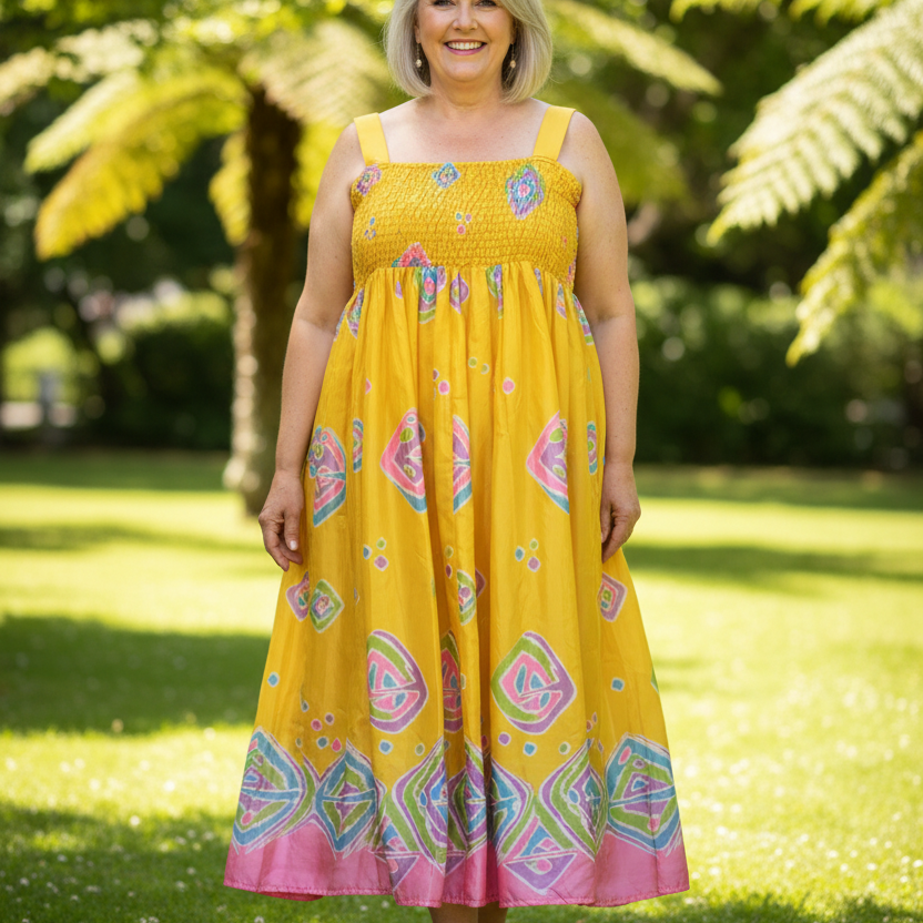 DX73 - THREE IN ONE SUMMER DRESS