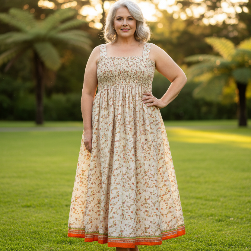DXX35 - THREE IN ONE SUMMER DRESS