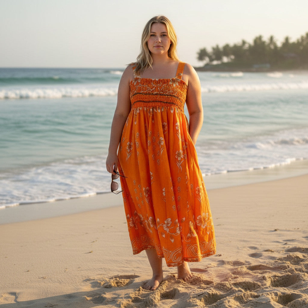 DXX41 - THREE IN ONE SUMMER DRESS