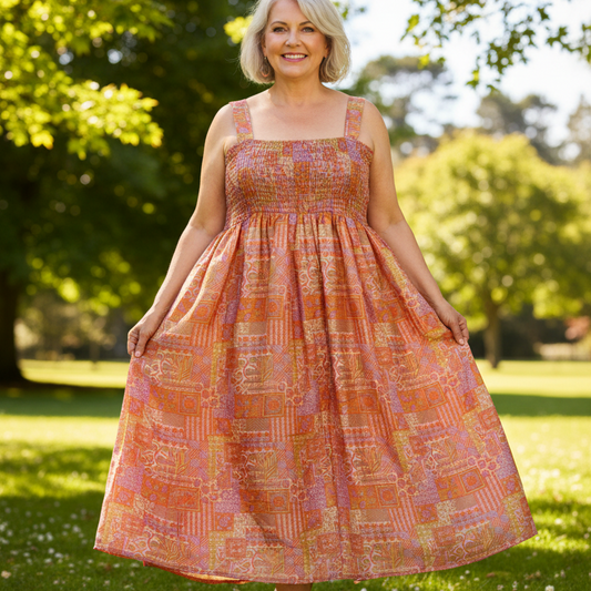 DXX49 - THREE IN ONE SUMMER DRESS