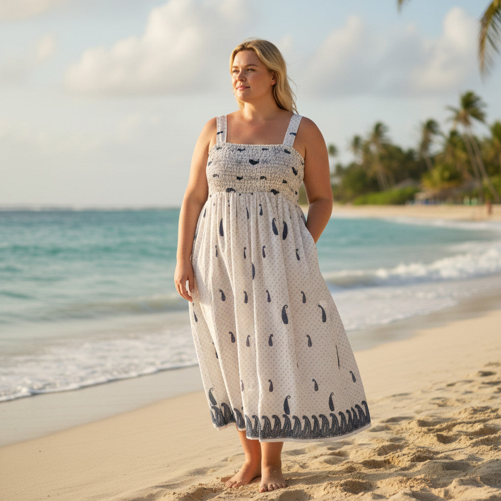 DXX51 - THREE IN ONE SUMMER DRESS