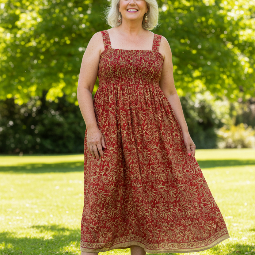 DXX52 - THREE IN ONE SUMMER DRESS