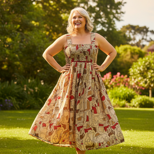 DXX53 - THREE IN ONE SUMMER DRESS