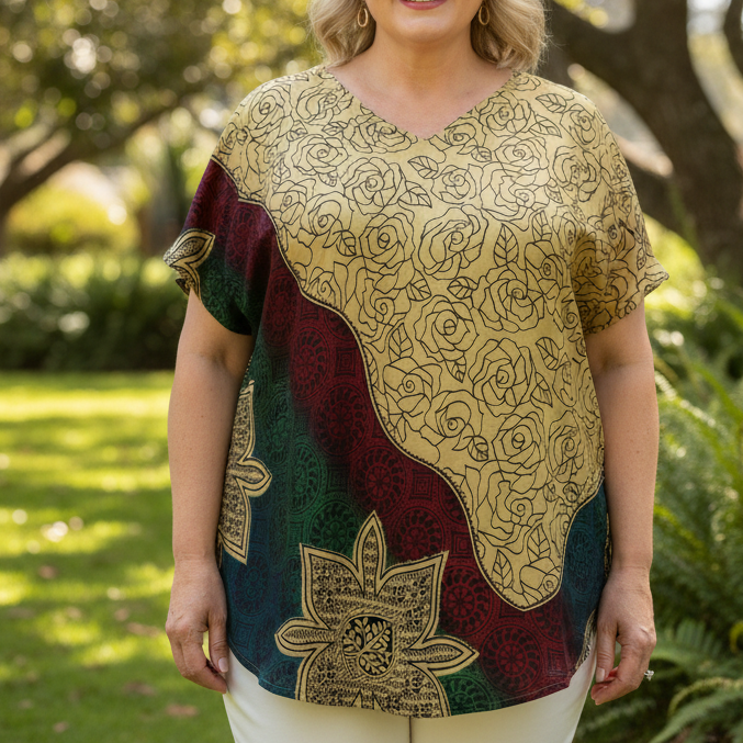 VTL38 - V NECK TOP