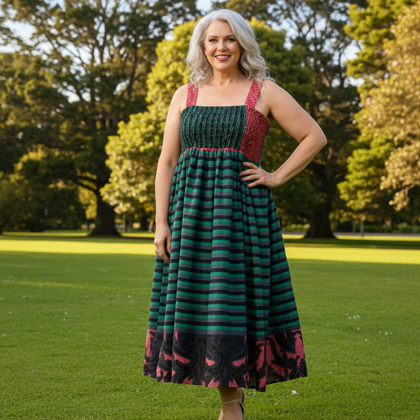 DL75 - THREE IN ONE SUMMER DRESS