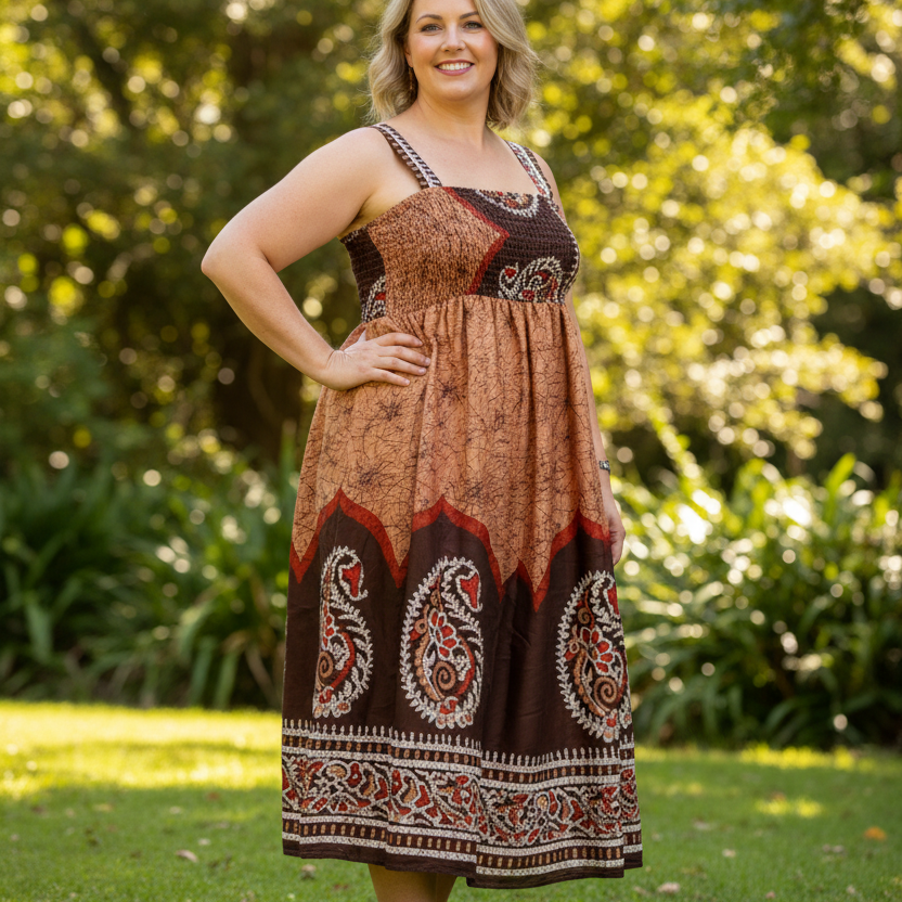 DL107 - THREE IN ONE SUMMER DRESS